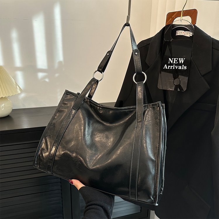 Bags for women new fashion large-capacity portable tote bag student class commuting shoulder bag