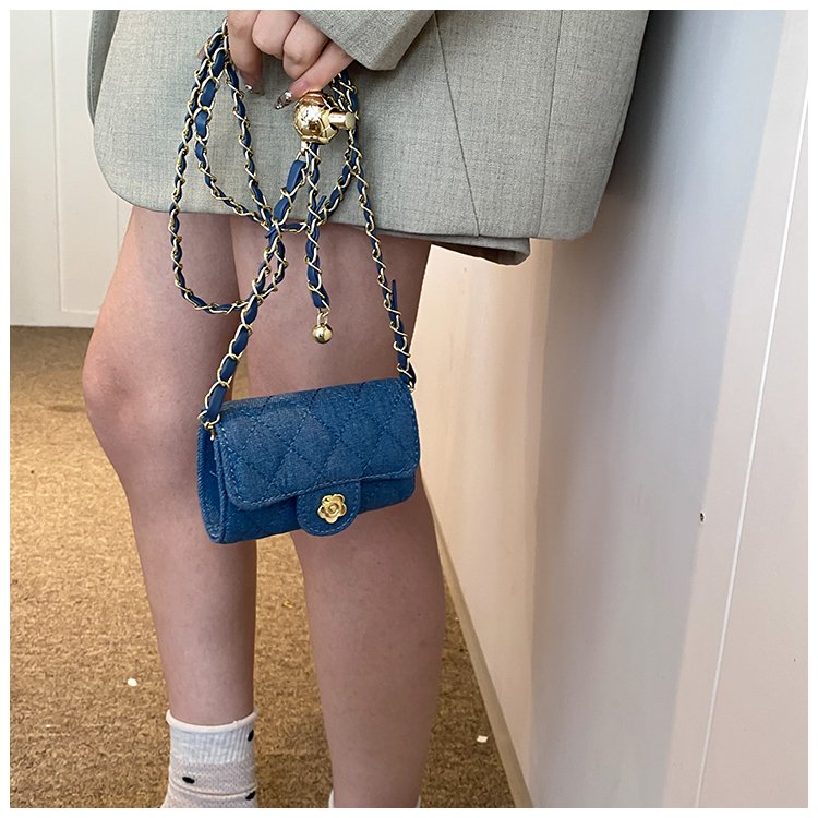 2024 new cross-border mini fragrance style children's parent-child style golden ball crossbody accessories lipstick small bag women's bag