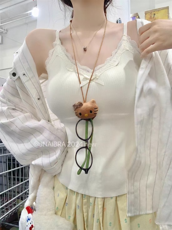 Original version with chest pad Xiaohongshu’s popular brushed thermal vest for women wearing a bra