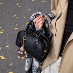 Maillard Retro Small Pillow Bag Women's 2024 Autumn and Winter New Trendy One-Shoulder Portable Small Square Bag Versatile Crossbody Bag