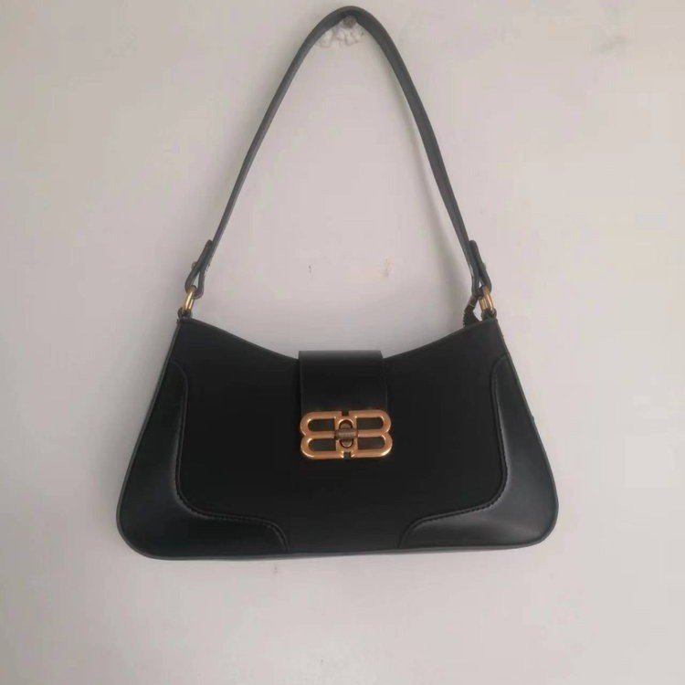 This year's trendy French retro frosted suede underarm bag women's bag winter new style single shoulder underarm bag