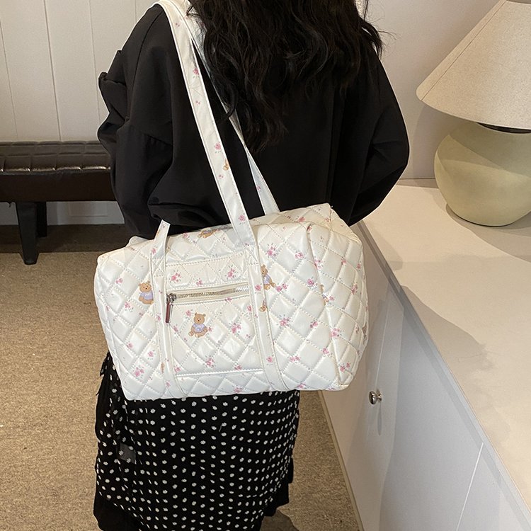 Casual large-capacity armpit bag for women 2024 new short-distance travel tote bag fashion hot commuter shoulder bag