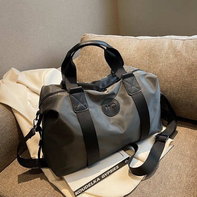 Travel bag, portable Oxford cloth waterproof bag, fitness bag, large capacity travel luggage bag, sports bag