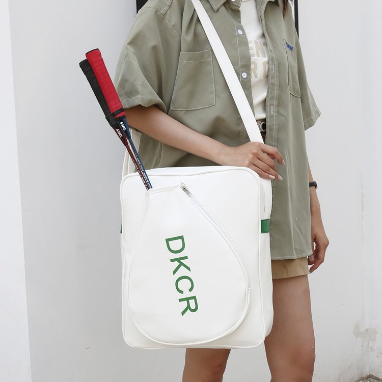 Simple large-capacity explosive women's crossbody bag outdoor sports badminton bag multi-functional men's shoulder bag waterproof bag