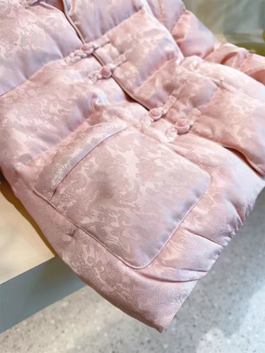 New Chinese style cotton coat women's cotton coat 2024 winter new style down cotton national style cotton coat winter coat buckle Tang suit