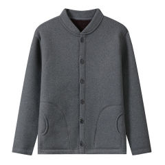 DeRong long-sleeved cotton coat for a well-proportioned figure and can wear 200 pounds