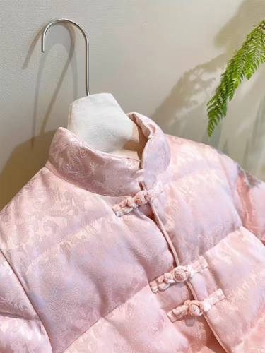 New Chinese style cotton coat women's cotton coat 2024 winter new style down cotton national style cotton coat winter coat buckle Tang suit