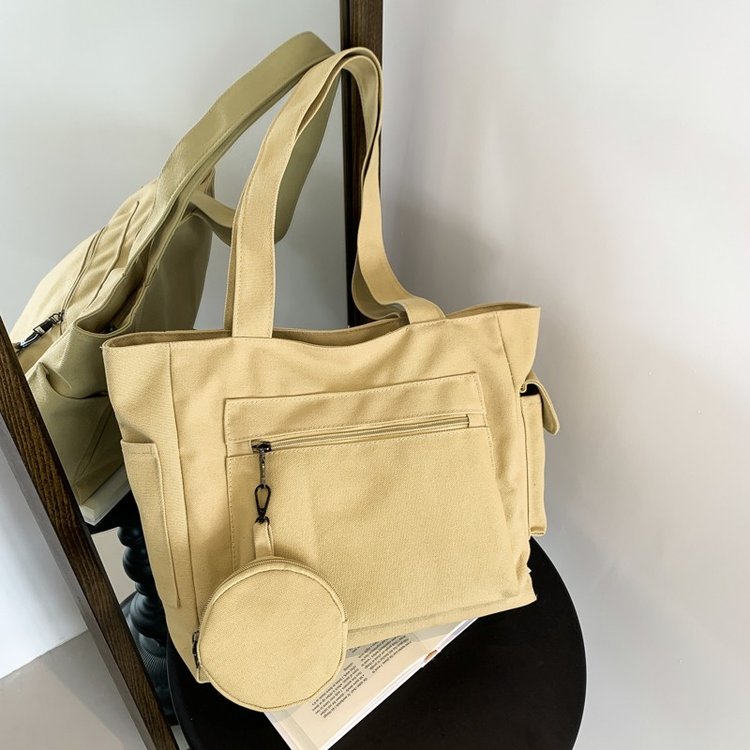 Trendy large-capacity bag for women winter new casual personality tote bag fashion simple shoulder bag women's bag