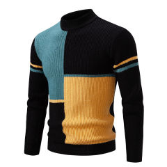 Different quality knitted sweaters and sweaters