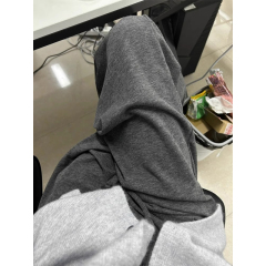 FYQ-Large size casual pants for fat mm women, high waist, loose, soft and glutinous, lazy style, wide-leg sports pants, autumn and winter