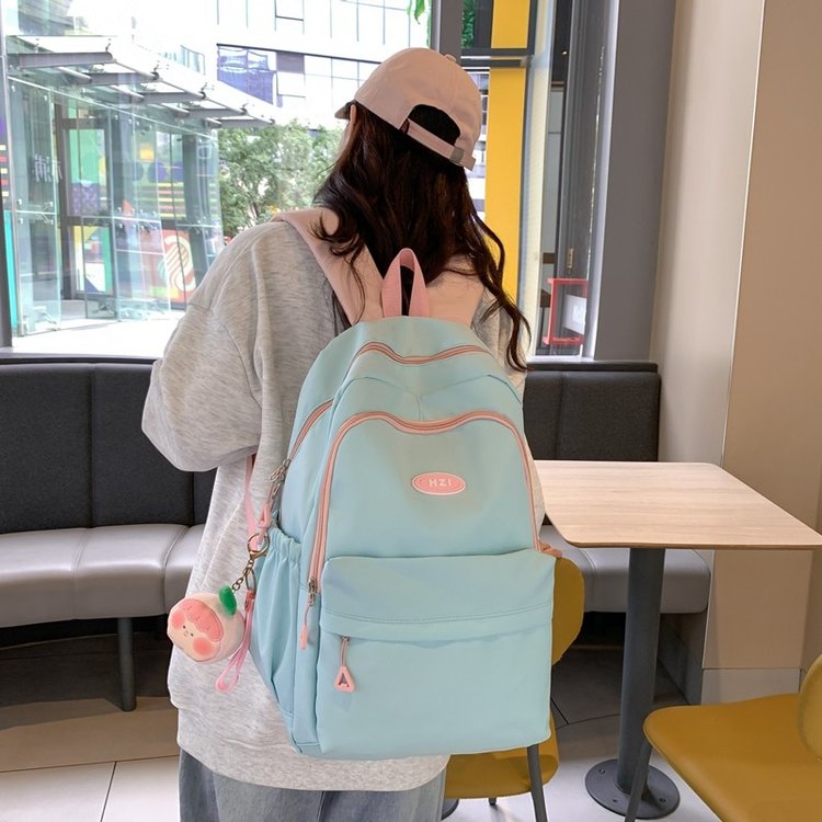 Schoolbags for girls, college students, versatile Japanese high school students, Korean style girls’ backpacks, female middle school students’ youthful backpacks