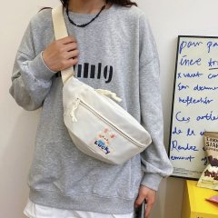 Japanese chest bag women ins casual simple crossbody bag new student motorcycle sports small bag versatile waist bag