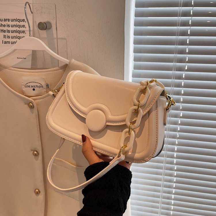High-end small square bag for women summer new fashion trendy shoulder armpit bag foreign style versatile ins cross body