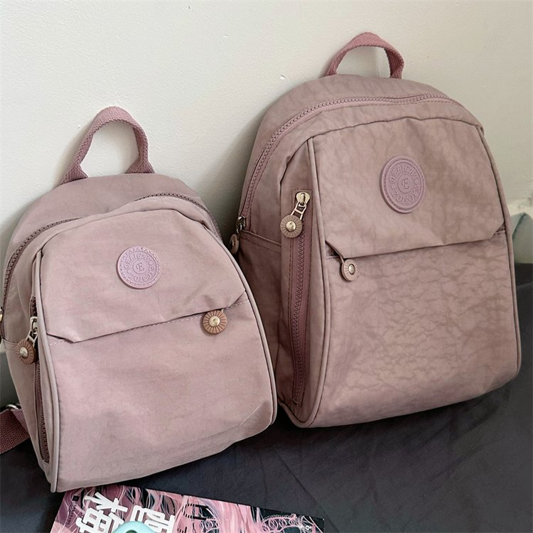 Japanese mini bag Oxford cloth backpack women's 2024 new fashion versatile canvas shopping Xiaobei bag trend
