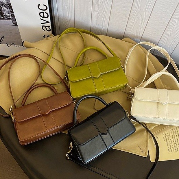 Design sense niche design bag women's new autumn and winter single shoulder crossbody bag retro versatile handbag