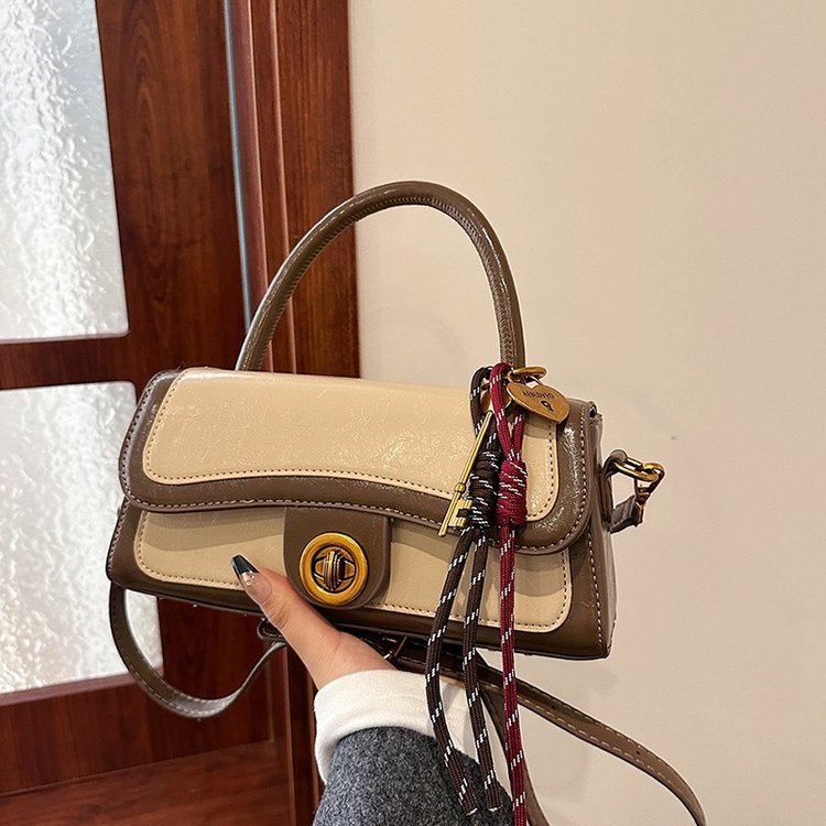 Small bag women's small square bag high-end light luxury niche shoulder crossbody bag