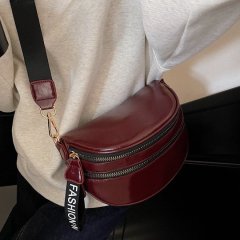 Small bag for women Korean exquisite niche versatile crossbody bag sports style saddle bag