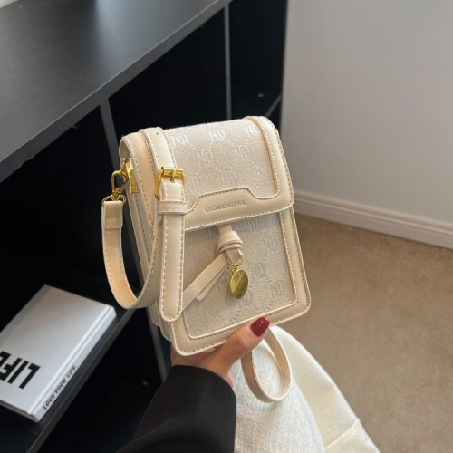Small bag for women French niche retro all-match mobile phone bag fashion mini small square bag