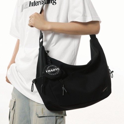Crossbody bag casual fashion large capacity versatile dumpling new nylon bag commuting shoulder tote sports