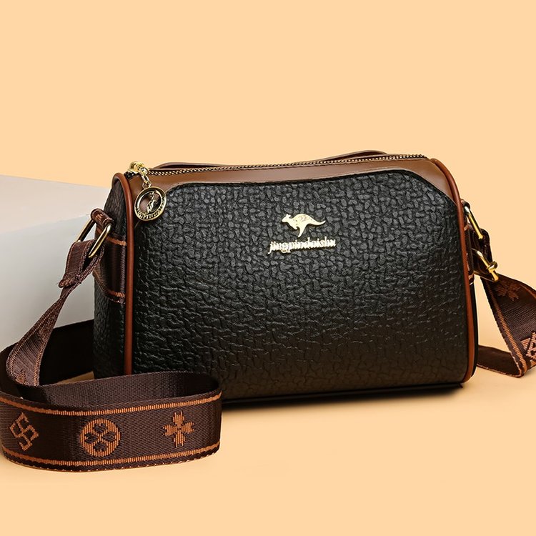 New pillow bag for women, soft leather, high-end women's bag, large capacity, fashionable and versatile shoulder crossbody bag