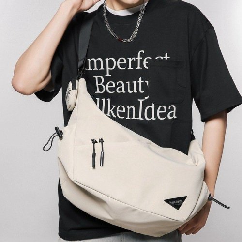 Crossbody bag casual fashion large capacity versatile dumpling new nylon bag commuting shoulder tote sports