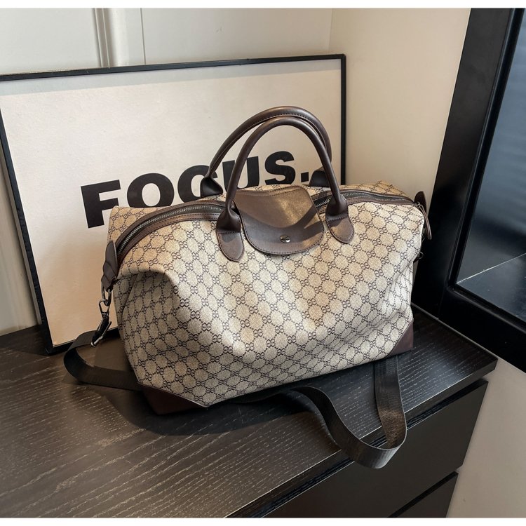 Large-capacity short-distance luggage bag for men and women, lightweight yoga bag, fitness bag, high-end portable travel luggage bag for maternity