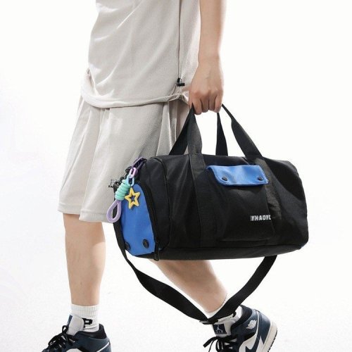 Sports fitness bag for women with dry and wet separation travel large-capacity business trip short-distance luggage bag crossbody travel bag handbag