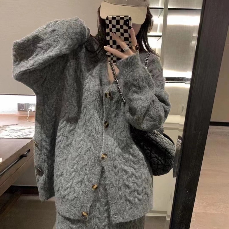 Women's clothing, elegant lady's breasts, salty style, light and mature fragrance, high-end Korean drama two-piece suit skirt