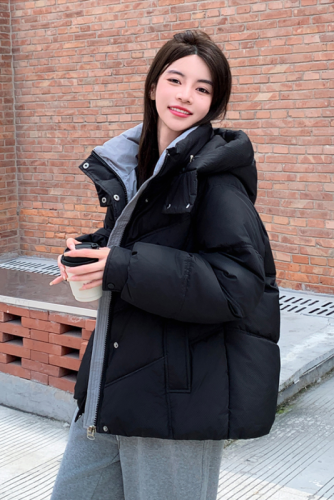 Bai Ling'er down jacket women's winter new style small short style thickened high-end popular cotton jacket