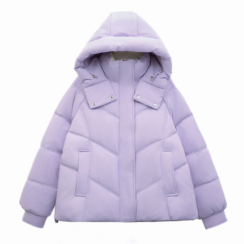 Bai Ling'er down jacket women's winter new style small short style thickened high-end popular cotton jacket
