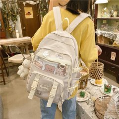 Backpack women's Korean style girl's middle school student college style casual backpack