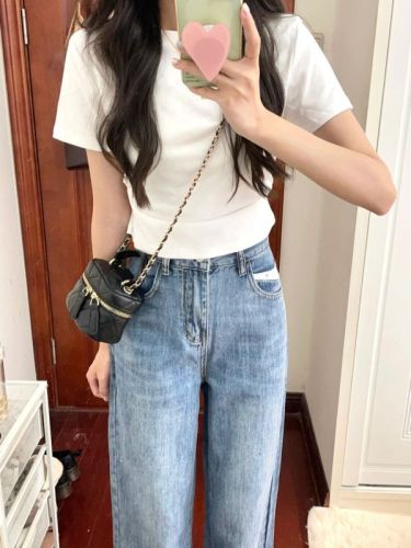 women's slim fit short t-shirt short sleeves