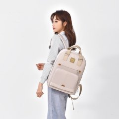 Ladies backpack, fashionable commuter computer bag, water-repellent backpack