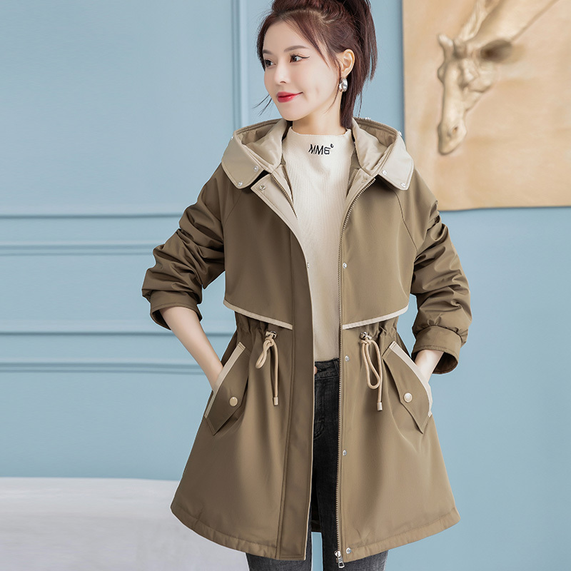 Down jacket Korean style new winter mid-length cotton coat thickened loose parka jacket for women