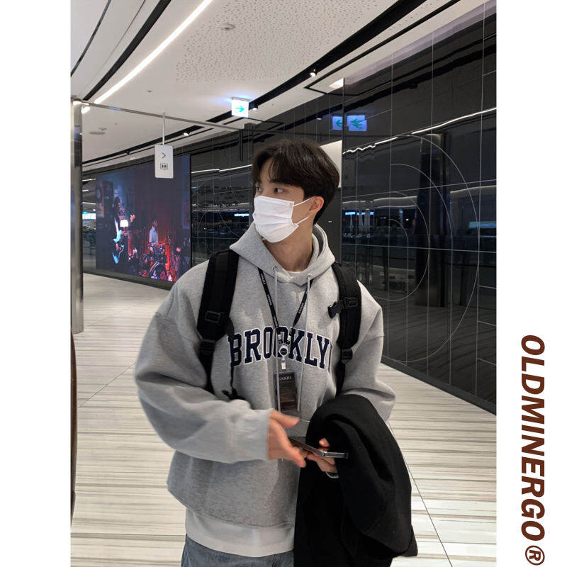 New American retro all-match hooded sweatshirt