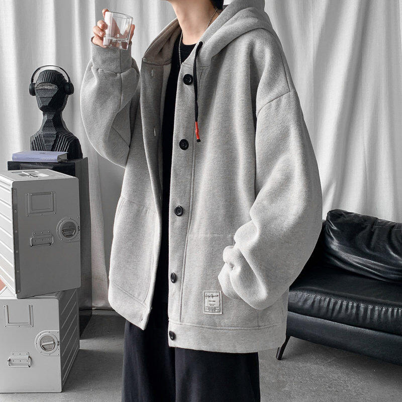 Winter fleece thickened loose jacket