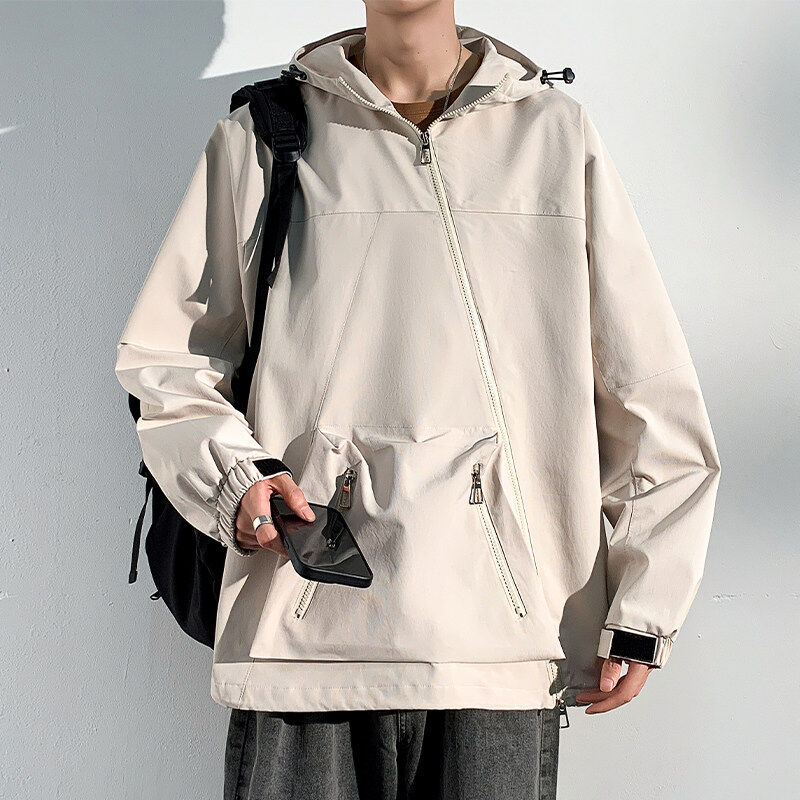Spring and autumn high-quality Japanese workwear casual trendy brand versatile jacket for men