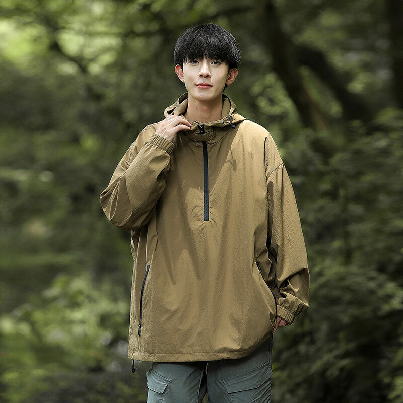 Spring new nano wrinkle jacket jacket for men