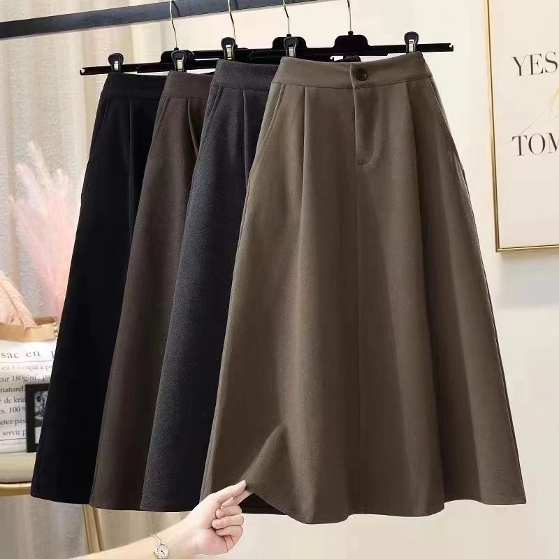 Hot style woolen skirt