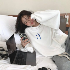 Super Fire CEC sweater female Spring and Autumn Korean version of Oversized