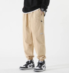 Work pants men's trendy brand versatile loose casual pants