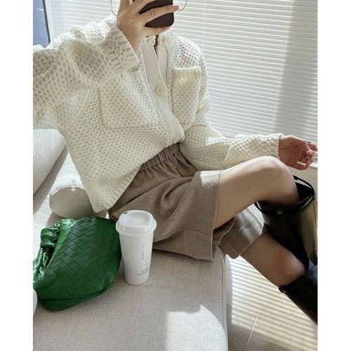 Quality Inspection Officer's high -end temperament tightly tight waist hair Wild pants Women's spring and autumn straight penta pants pants