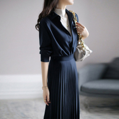 Dresses with high-end professional women's temperament goddess Fan Yujie mature