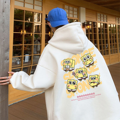 Dewu supplies can provide video buyer show new heavy American sweatshirts for spring