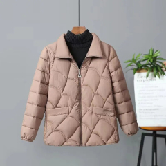 Quality inspector picture mother dressed down cotton jacket for women in autumn and winter jacket for middle-aged and elderly women's large size slim cotton jacket for cotton jacket