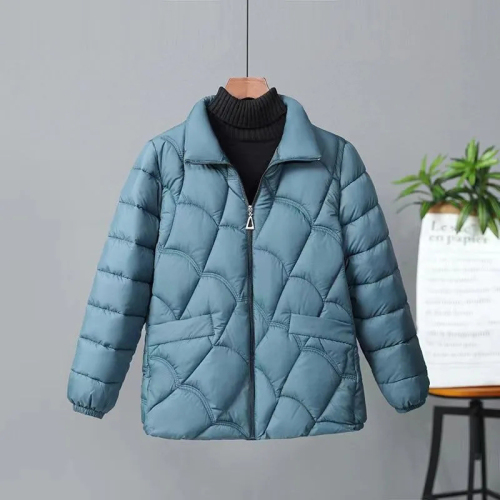 Quality inspector picture mother dressed down cotton jacket for women in autumn and winter jacket for middle-aged and elderly women's large size slim cotton jacket for cotton jacket