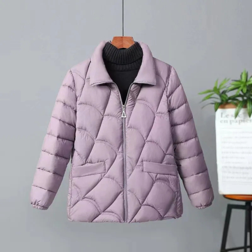 Quality inspector picture mother dressed down cotton jacket for women in autumn and winter jacket for middle-aged and elderly women's large size slim cotton jacket for cotton jacket