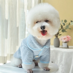 Yunduofeng pet clothes cat autumn and winter clothing two-legged puppy Teddy Bichon Bear VIP