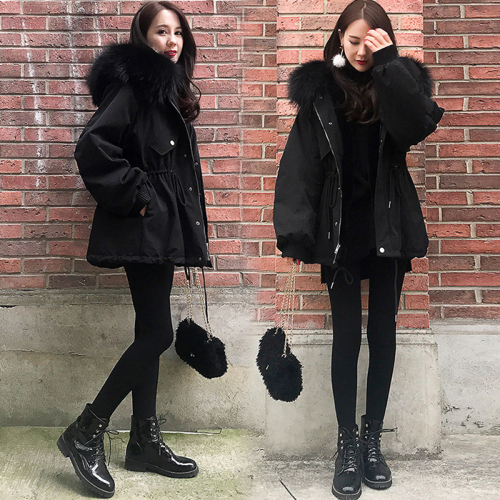 Cotton Clothes for Women in Winter New Korean Loose BF Cotton Clothes Thickened Warm Down Cotton Jacket Student Fashion Jacket