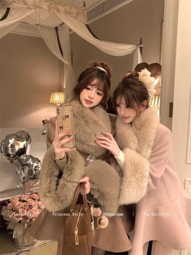 LazyDidi Showa 11.3 discount + 15% off new product main promotional model * Snow Country Japanese cloak coat